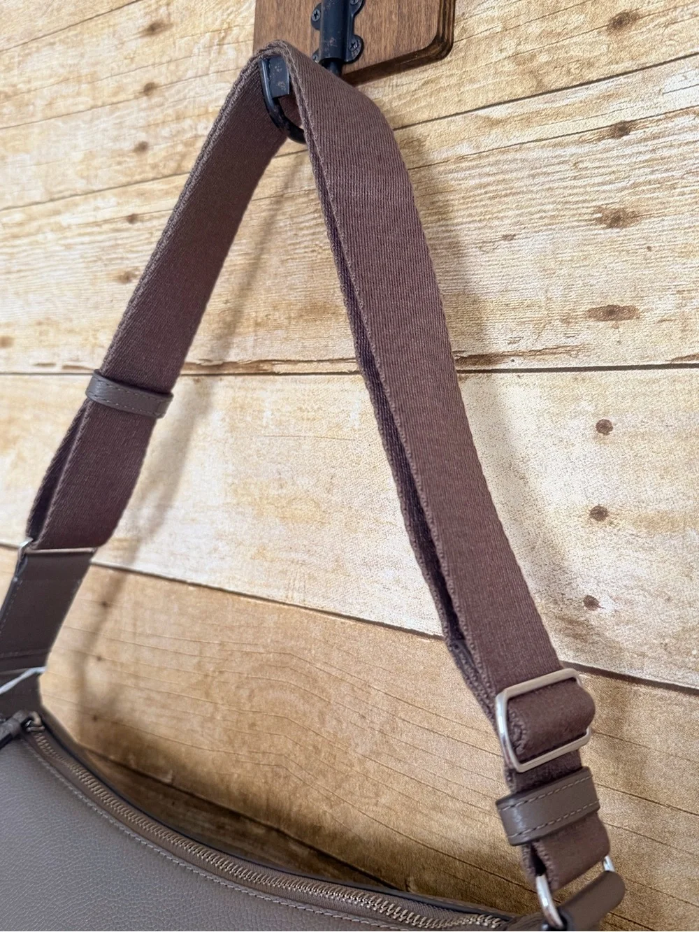 Tory Burch Wild Mushroom Thea Slouchy Crossbody NWT
